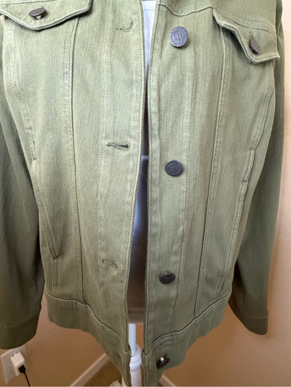 Olive Jean Jacket - Picture 3 of 10